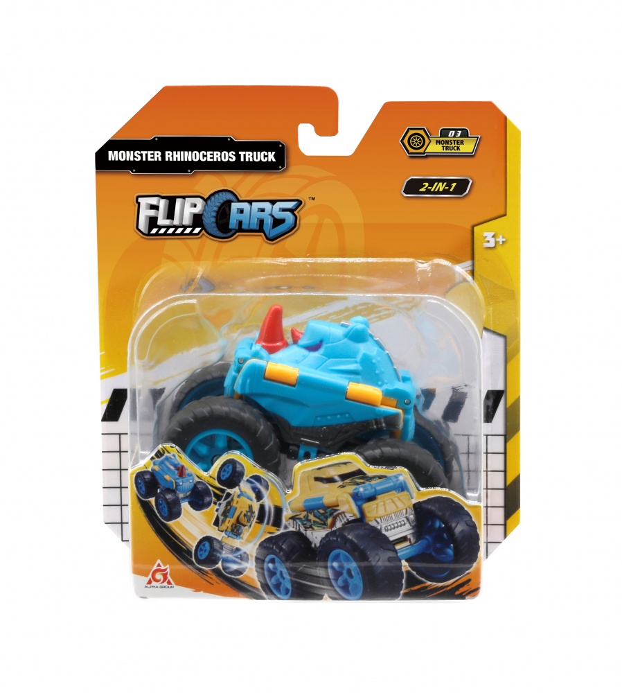 Машинка Flip Cars 2в1 Монстр трак в ас. EU463875A