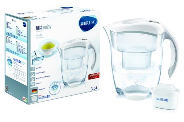Фільтр-глечик BRITA Elemaris XL Меtr білий