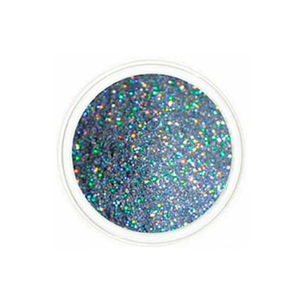 Пігмент Голографічний срібний глітер 100 г