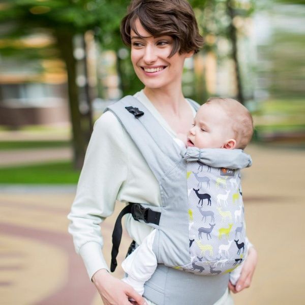 Эрго-рюкзак DLIGHT Серый Love & Carry серый DLIGHT 