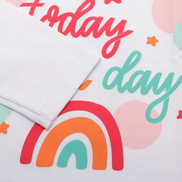 Джемпер детский KOSTA 0057-3 р.122-128 белый с рисунком 