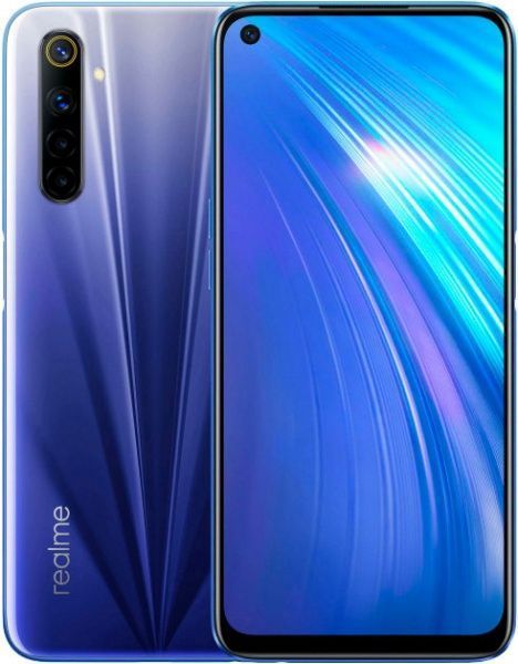 Смартфон Realme 6 8/128GB blue 