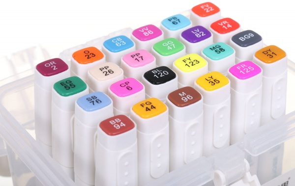 Набор маркеров Search markers 24 шт LG-M102 разноцветный 