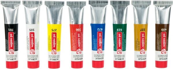 Набор красок акриловых 8 цветов 12 мл ArtCreation Royal Talens