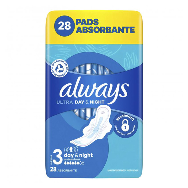 Прокладки гигиенические Always Day&Night размер 3 28 шт.
