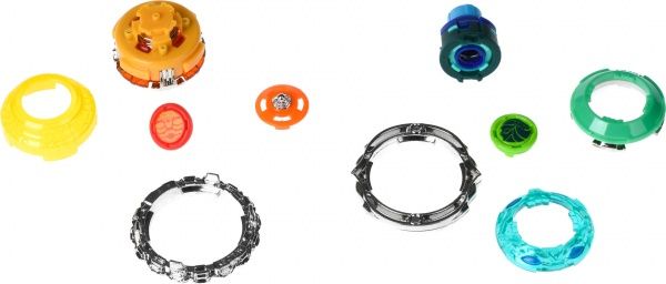 Дзиґа Auldey Infinity Nado серія Спліт Kaleido Fox та Basaltic SW з пристроєм старту YW624606