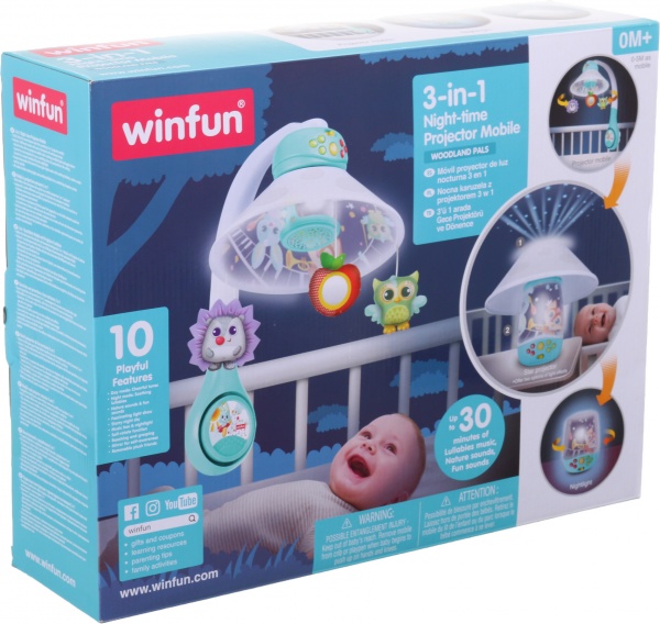 Мобіль Winfun Карусель 720005-NL на ліжечко