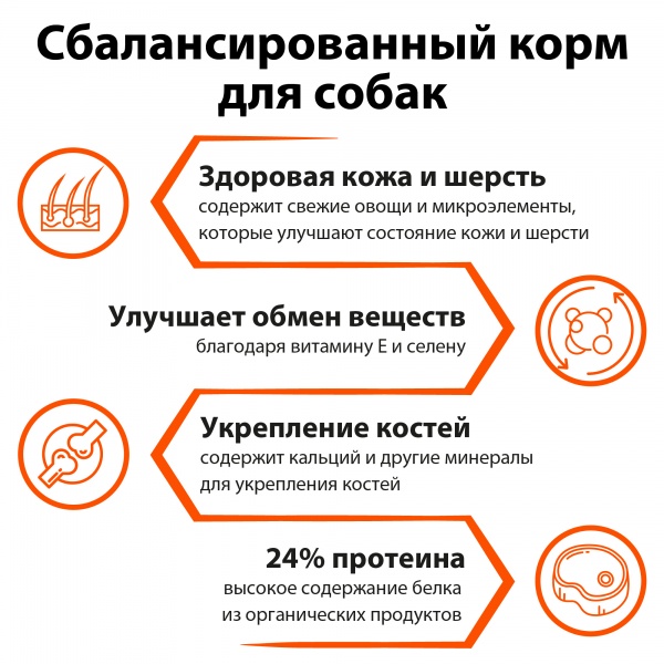 Корм сухий для собаки для усіх порід German Shephy Silver Hund Adult Geflugel свійська птиця 3 кг