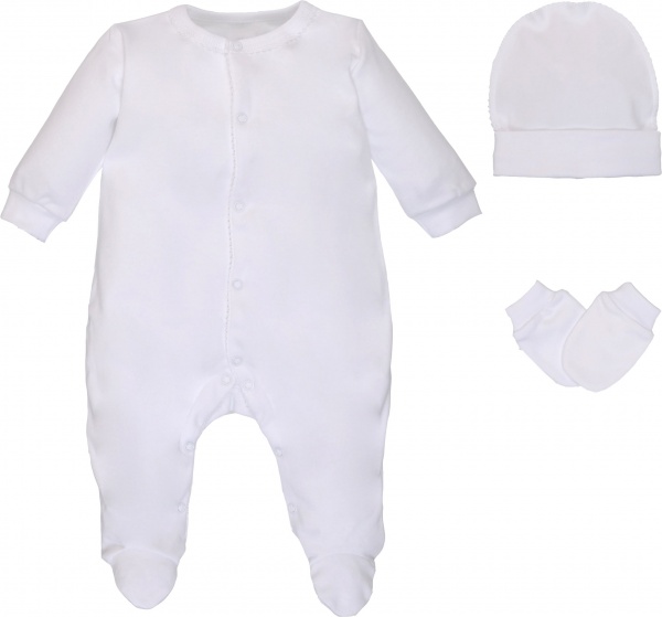 Комплект для новонароджених Татошка білий р.56 806093 