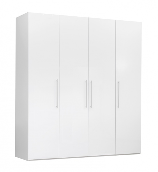 Шафа Embawood Glossy 4-дверна білий 