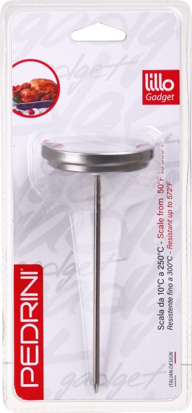 Термометр электронный для духового шкафа 04GD162 металл Pedrini