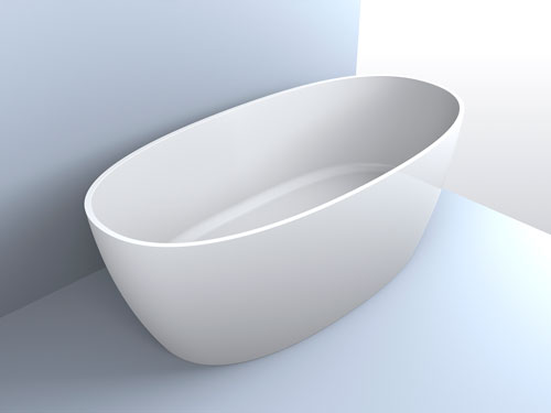 Ванна из искусственного камня EGO 170x80 см LITE NEW