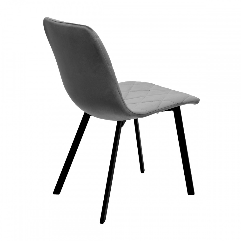 Стул обеденный Bjorn TARTU Riviera 96 серый / черный