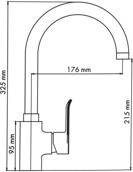 Змішувач для кухні Scandispa Narvik FF35199-5