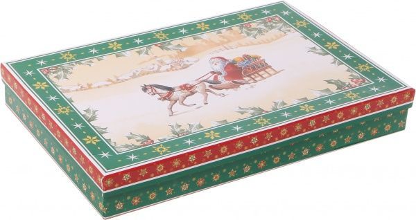 Блюдо декоративне Christmas Collection 30x19 см Lefard 
