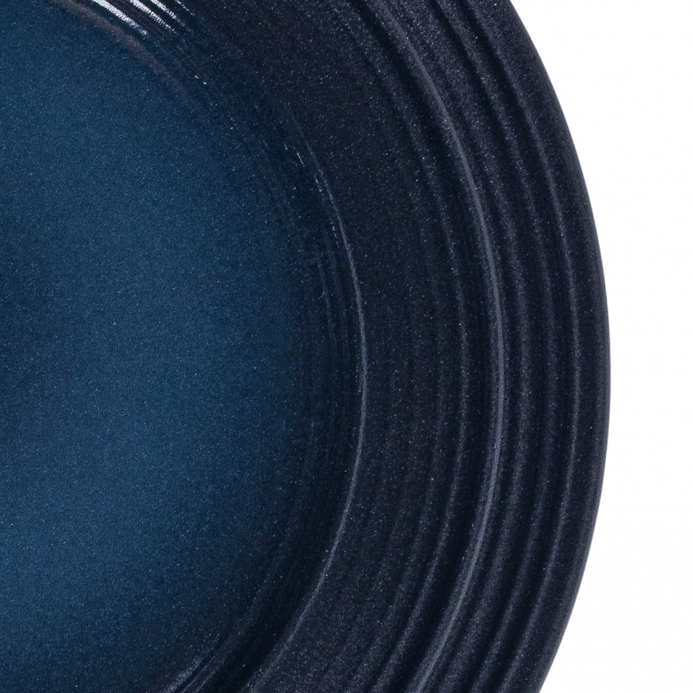 Тарілка підставна Krauff Lucerne Black&Blue 25,4 см 24-320-009