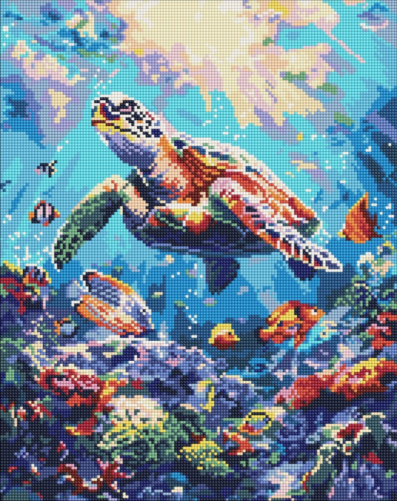 Алмазная мозаика Морской штиль ©art_selena_ua Ideyka