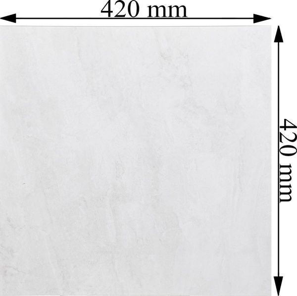 Плитка Opoczno Аврора світло-сіра 42x42 