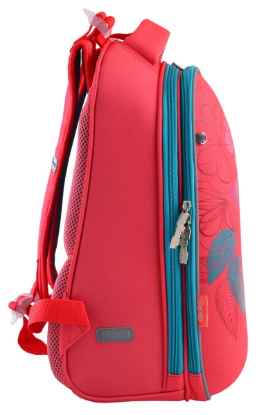 Рюкзак шкільний каркасний 1 Вересня H-12 Blossom Кораловий (556042)