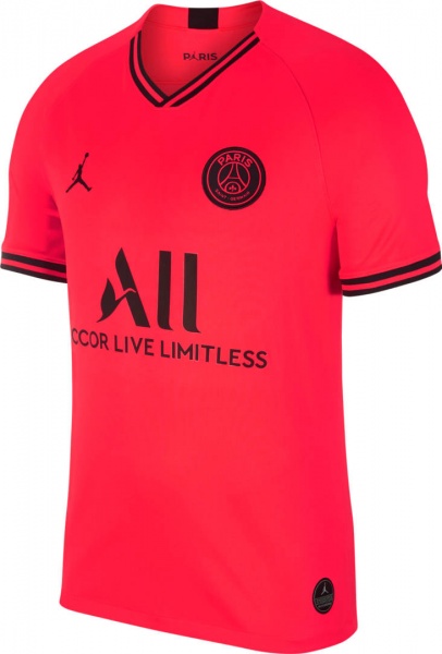 Футболка Nike PSG M NK BRT STAD JSY SS AW AJ5552-613 р.XL чорний