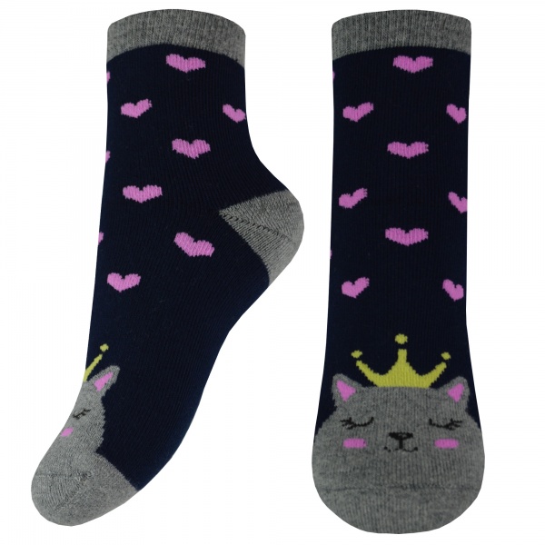 Носки детские унисекс Легка хода 9254 р. 16–18 черно-синий 