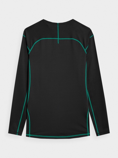 Футболка з довгим рукавом 4F H4Z22-BIMP060G р.2XL чорний