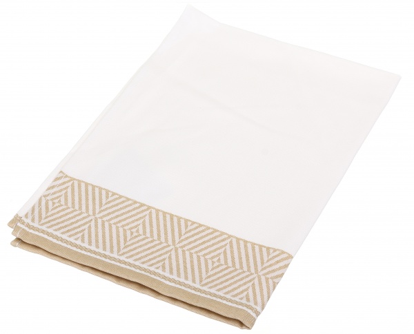 Полотенце кухонное Porto 50x70 см белый с желтым Sous Dias 