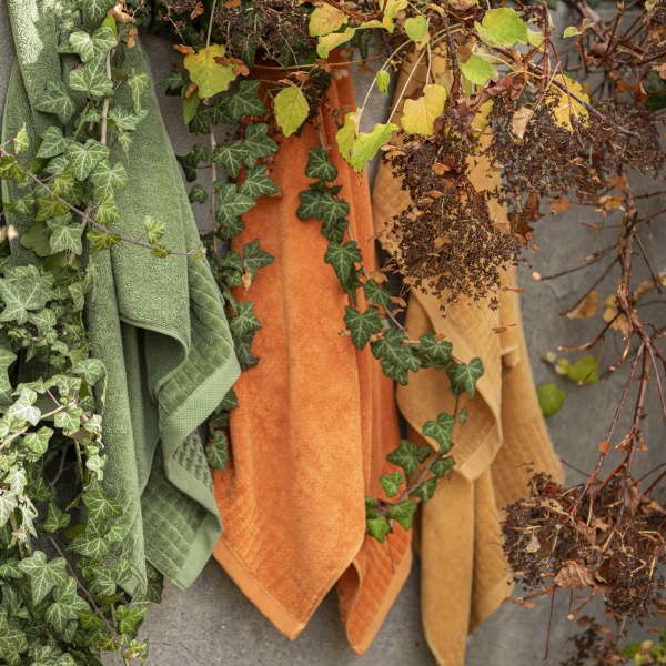 Рушник махровий Paulo 30x50 см помаранчевий Zwoltex 