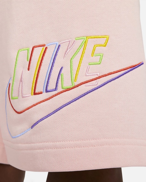 Шорты Nike CLUB+ FT SHORT MCF DX0807-686 р. S розовый