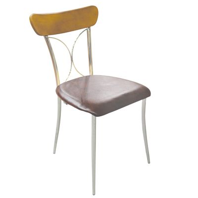 Стілець Флавія Мадрас ДК браун