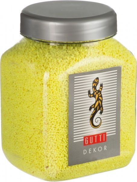 Песок декоративный Gutti Yellow 0.8-1.2 800 гр.