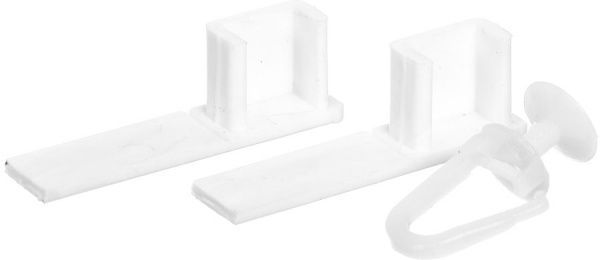 Карниз Талсистем 801028 двойной укомплектованный 150 см белый 