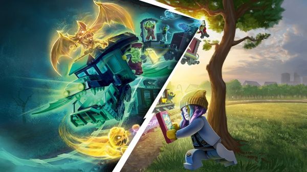 Конструктор LEGO Hidden Side Примарний потяг-експрес 70424