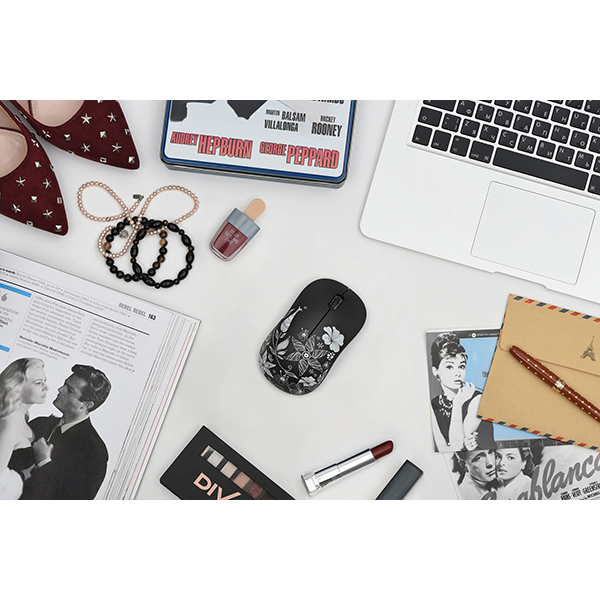 Миша бездротова 2Е MF209 WL Night flowers (2E-MF209WC1)