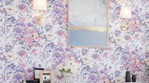 Шпалери вінілові на флізеліновій основі Sintra Flora 448328 1,06x10,05 м 