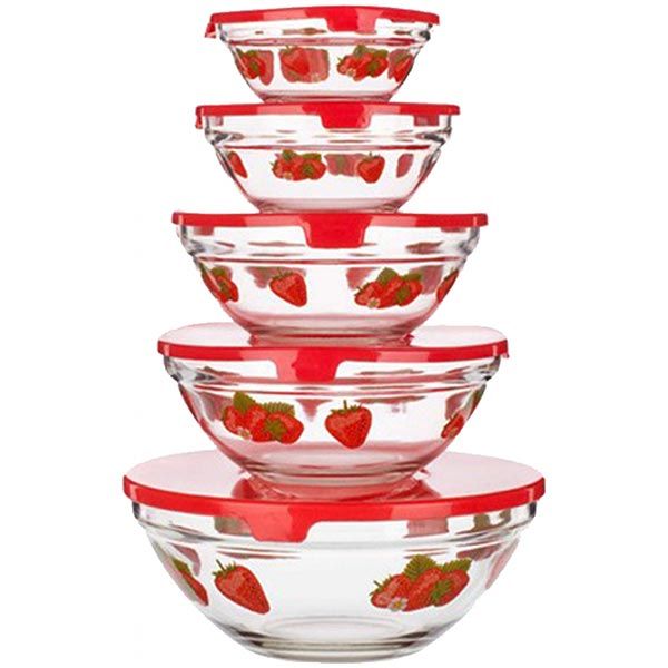 Набір ємностей Fresas круглі 5 шт