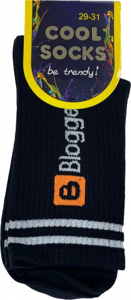 Шкарпетки чоловічі Cool Socks 2342 р. 25-27 чорний 1 пар 