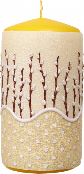 Свічка Циліндр Великдень МІХ 60х110 мм в асортименті Pako-If