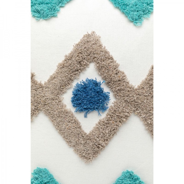 Подушка Цветные бриллианты 45x45см 45x45 см разноцветный KARE Design 