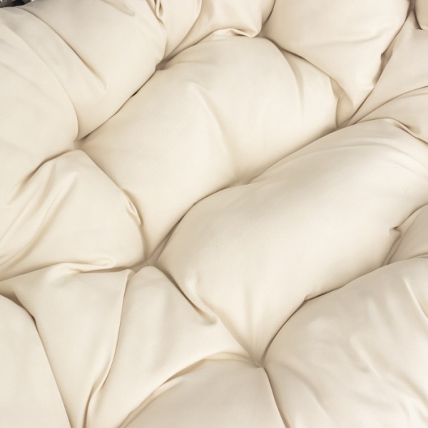 Кресло-кокон Grenada с подушкой 133х75х125 см бежевый