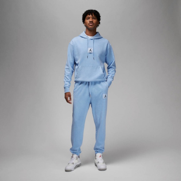 Брюки Nike M J ESS STMT WASH FLC PNT FB7298-425 р. S синий