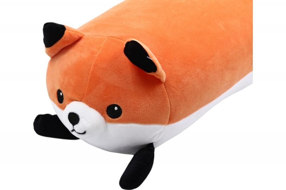 Мягкая игрушка-подушка Luna Kids Лиса 80 см оранжевый DT230349
