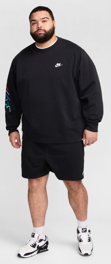 Шорти Nike NK CLUB FLO FT SHORT FN3520-010 р. M чорний