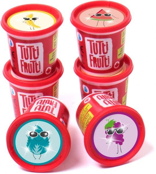 Пластилін Tutti-Frutti Фруктові аромати блискітки BJTT15071