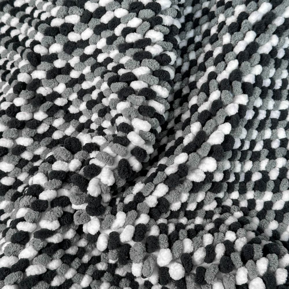 Коврик для туалета Dariana Мелоди 55x50 см темно-серый