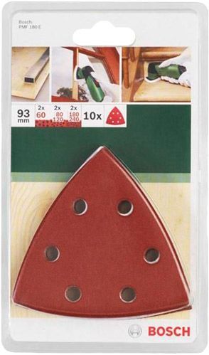 Наждачная бумага Bosch Red Wood 10 шт. 2609256957