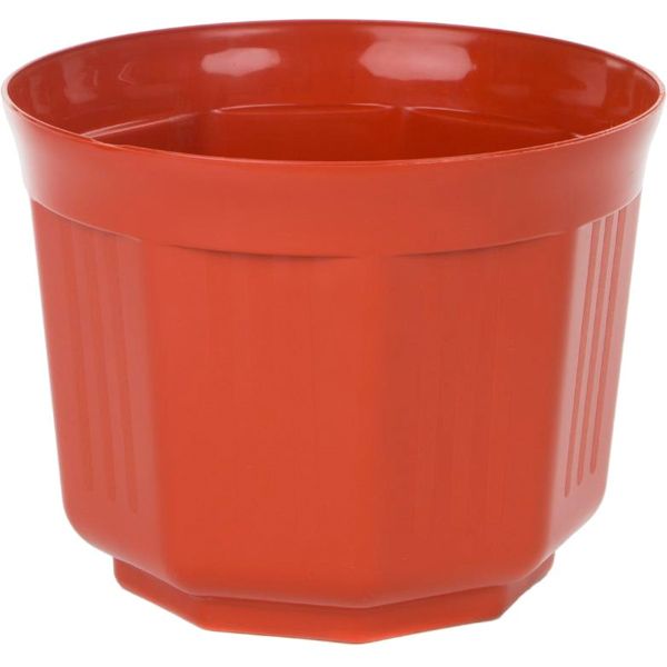 Горшок цветочный Тарлев Октава 17 18х15 см терракотовый