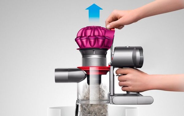 Пылесос аккумуляторный Dyson V7 Motorhead Origin silver 