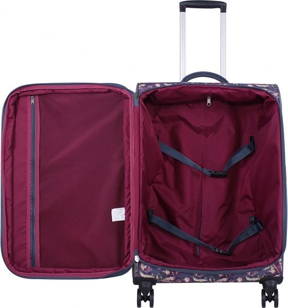 Валіза Bagland 70 л фіолетовий Леон сублiмацiя 339 (0037966244) 