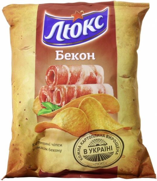 Чипси Люкс Бекон 71 г (660135) 